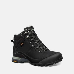 Teva Sugarpine Mid Wp Boots Damen Schwarz [ICGP10453]